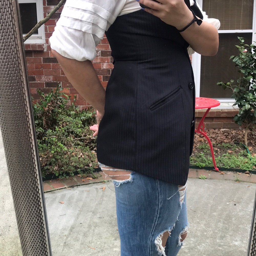 Urban outfitters pinstripe vest